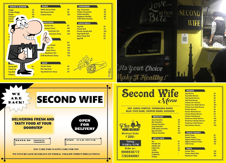 Here's a picture of Second Wife Restaurant