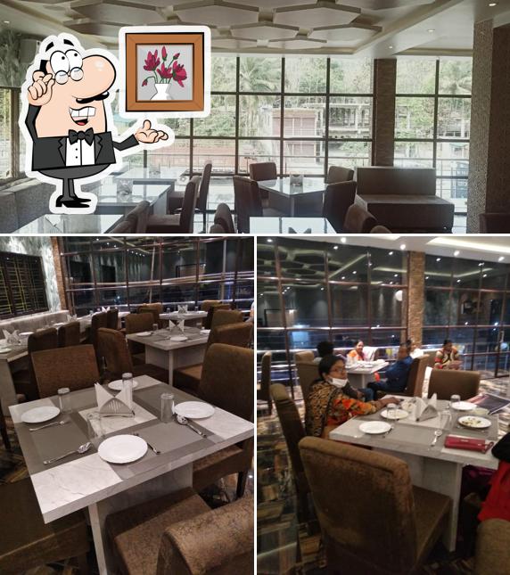 The interior of Spice & Grill