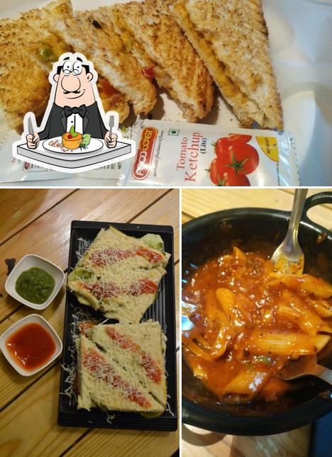 Food at The Young Mugs Cafe