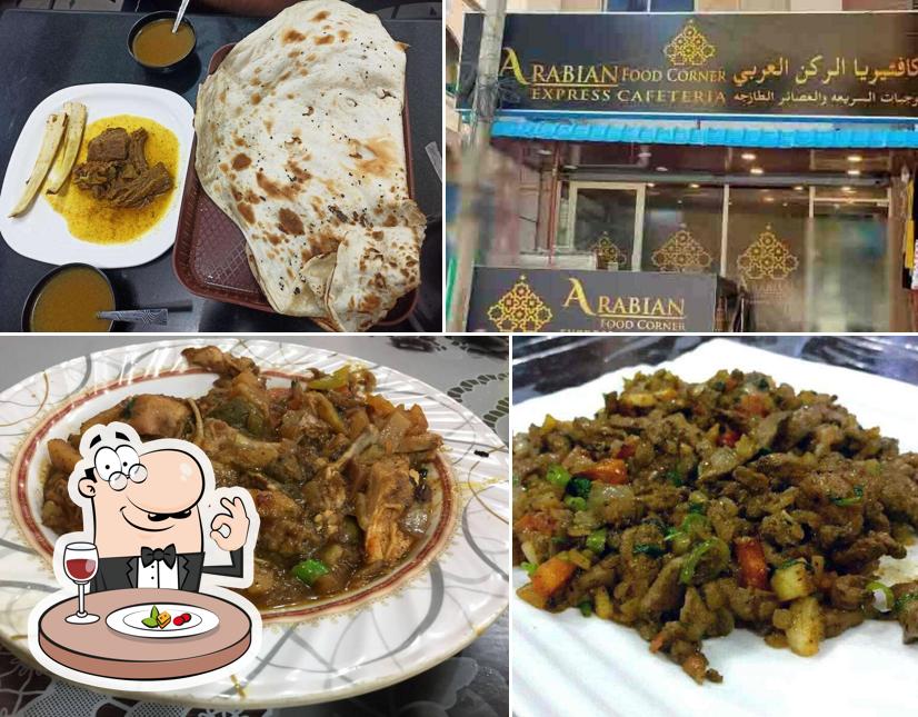 Food at Arabian Food Corner