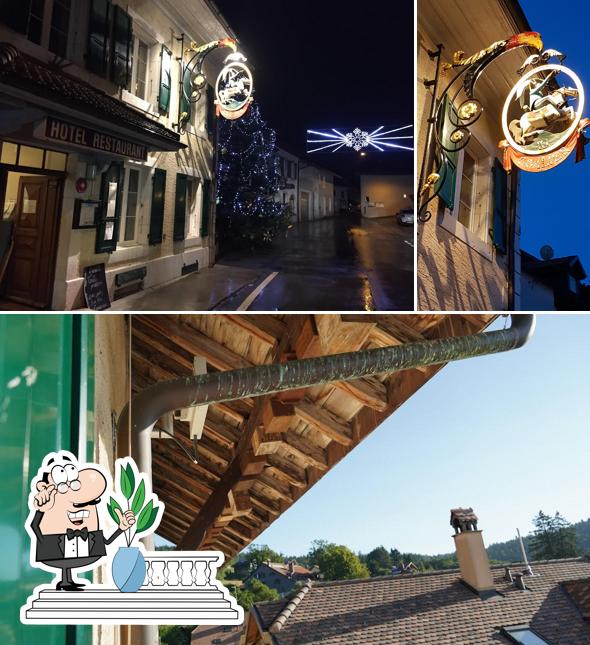 Gli esterni di Auberge Au Cavalier