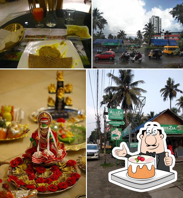 Here's a picture of Azeezia Organic Restaurant