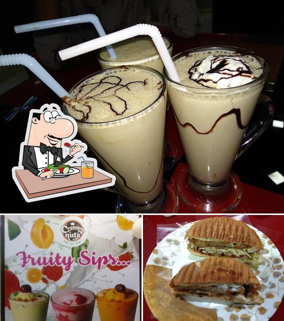 Food at Creamy Nuts Beed