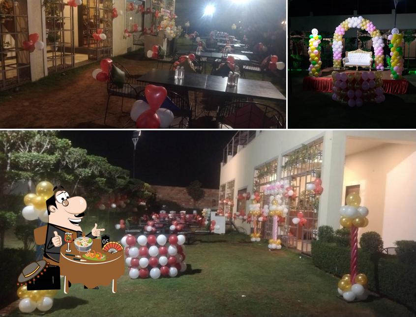 The image of Cafe Eden’s food and interior
