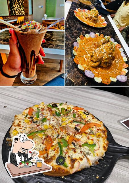 Food at Habibi cafe & restaurant