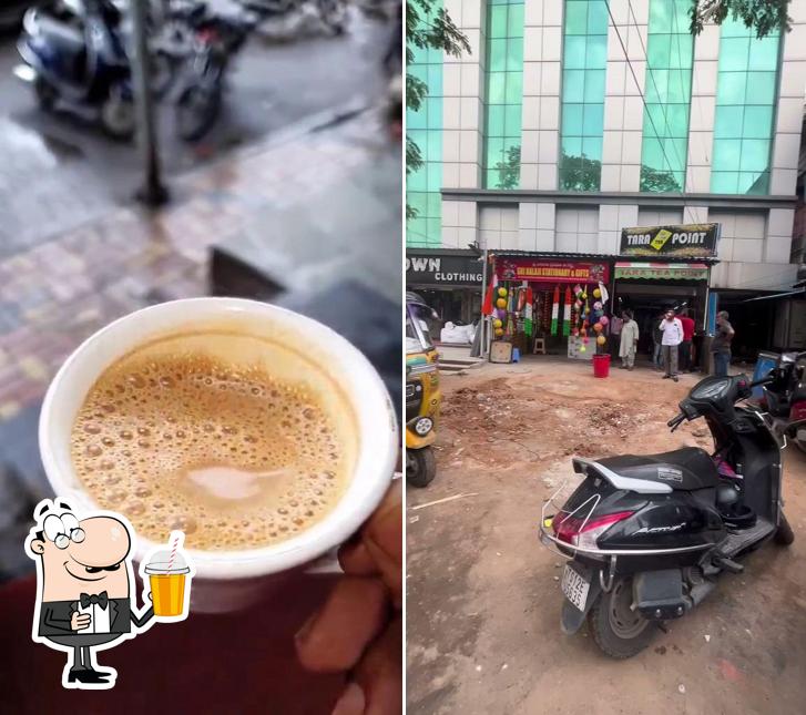 Enjoy a beverage at Tara tea point