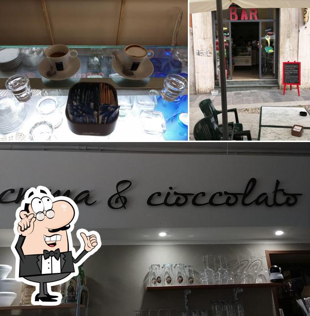Gli interni di Crema e Cioccolato