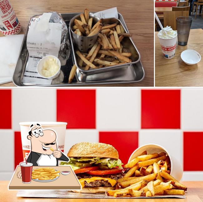 Frites à Five Guys Nice Iconic