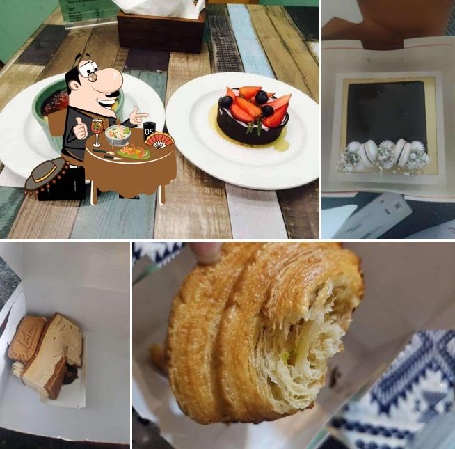 Food at La Farine patisserie and cafe