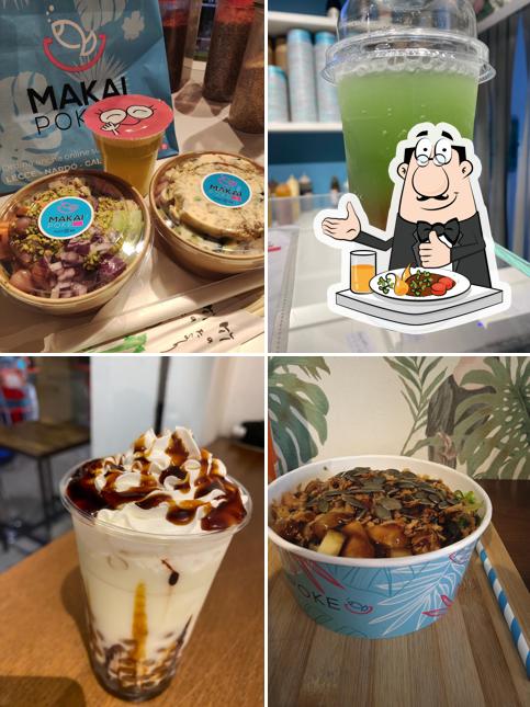 Cibo al Makai Poke & Bubble Tea - Università