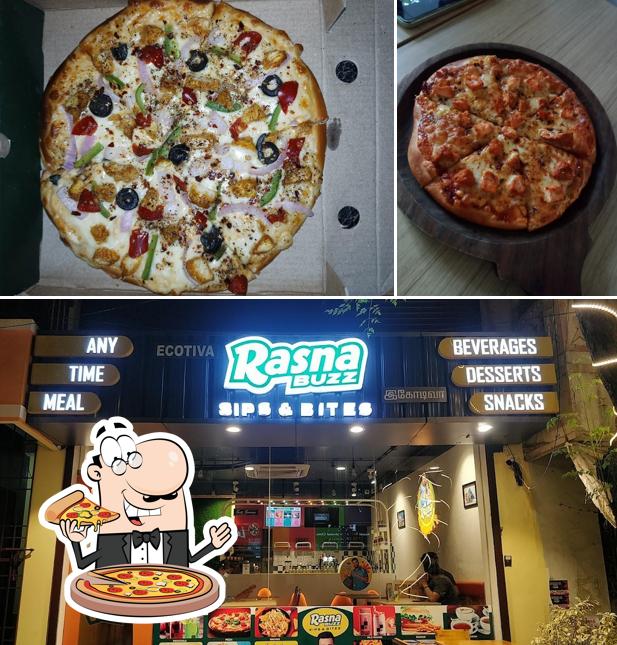 Get different kinds of pizza