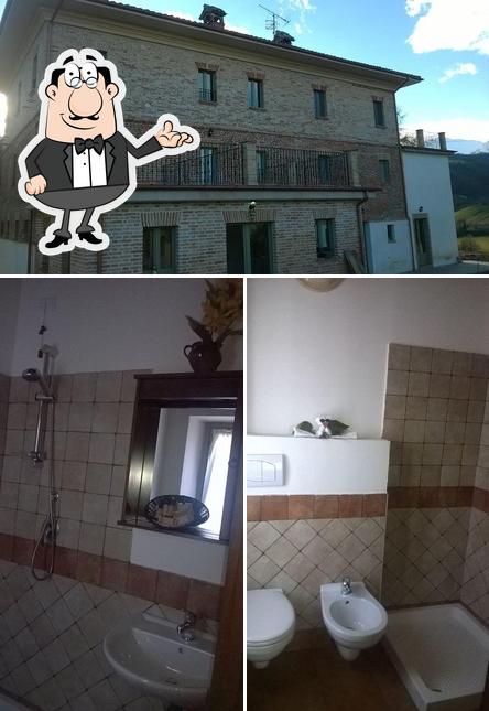 Gli interni di Antica Corte Franconi Montefortino