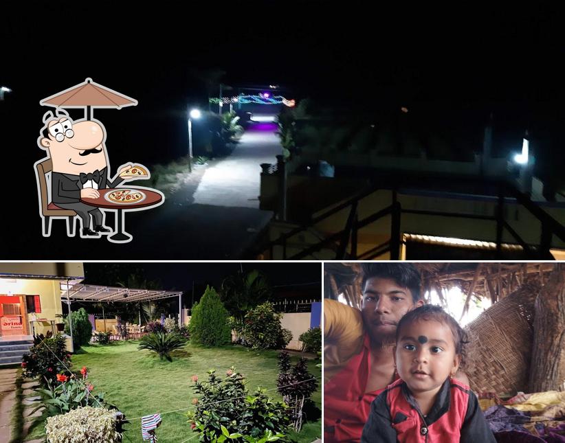 Check out how BRINDAVAN FAMILY RESTAURANT looks outside