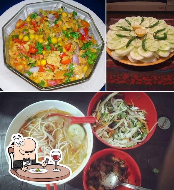 Food at Cafe Aashiyan