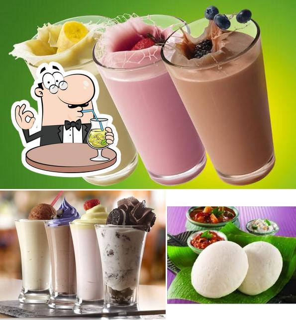 Hotel Murugan is distinguished by drink and food