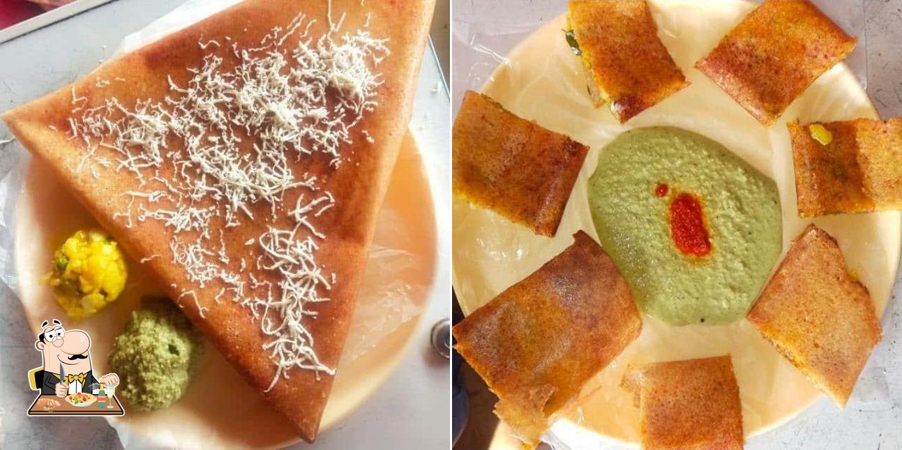 Food at Mathura Dosa Center