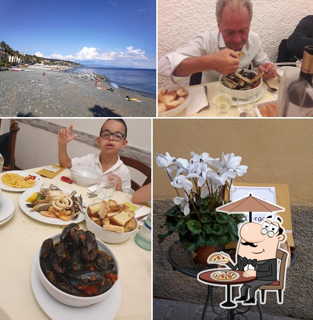 Gli esterni di Osteria del Borgo Cogoleto