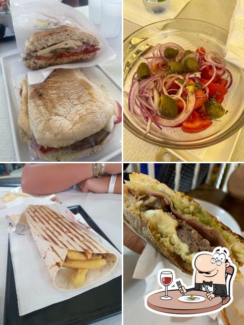Panino con maiale stirato al Paninoteca Da Enzo
