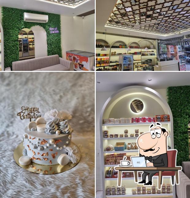 Check out how Rose corner bakery Nxt looks inside