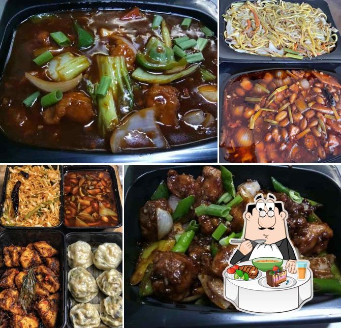 Hot and sour soup at The Spice Wok Chinese Kitchen