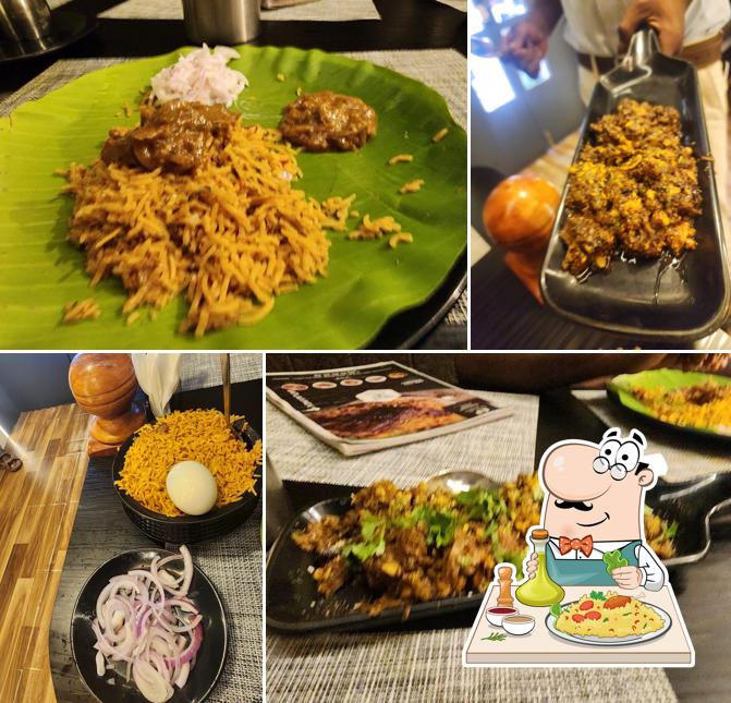 Food at Topi Vappa biriyani