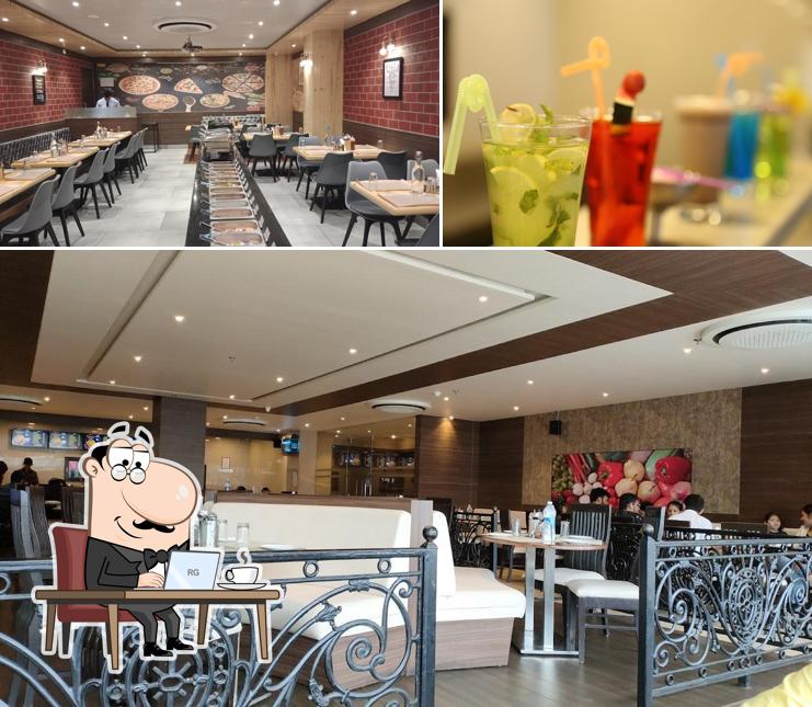 The photo of Sugar N Spice’s interior and beverage