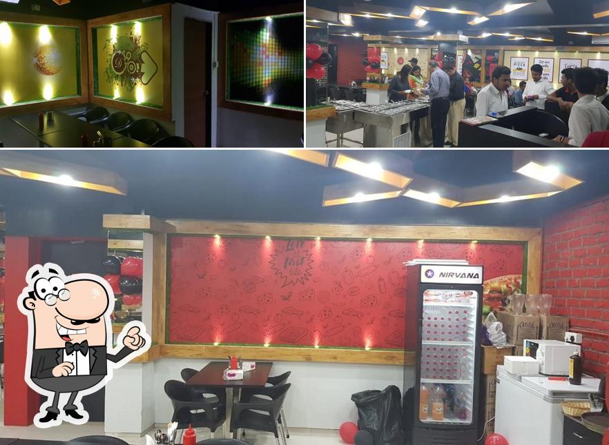 Check out how The D Pizza looks inside