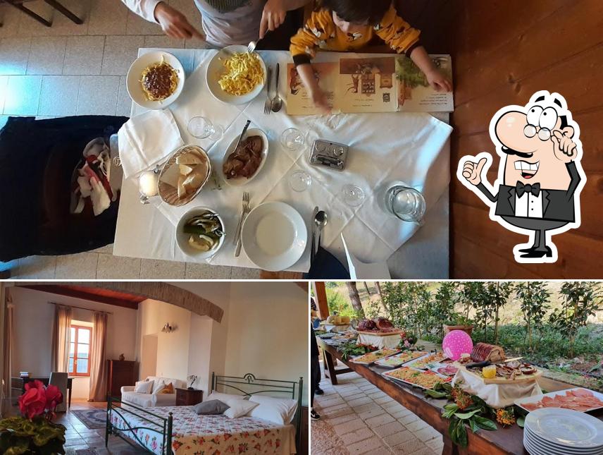 Tra le diverse cose da Ristorante La Borella si possono trovare la interni e cibo