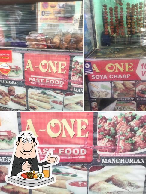 Food at A One Fast Food