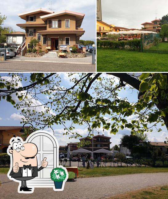 Puoi goderti l'aria fresca dal dehors di La Conchiglia