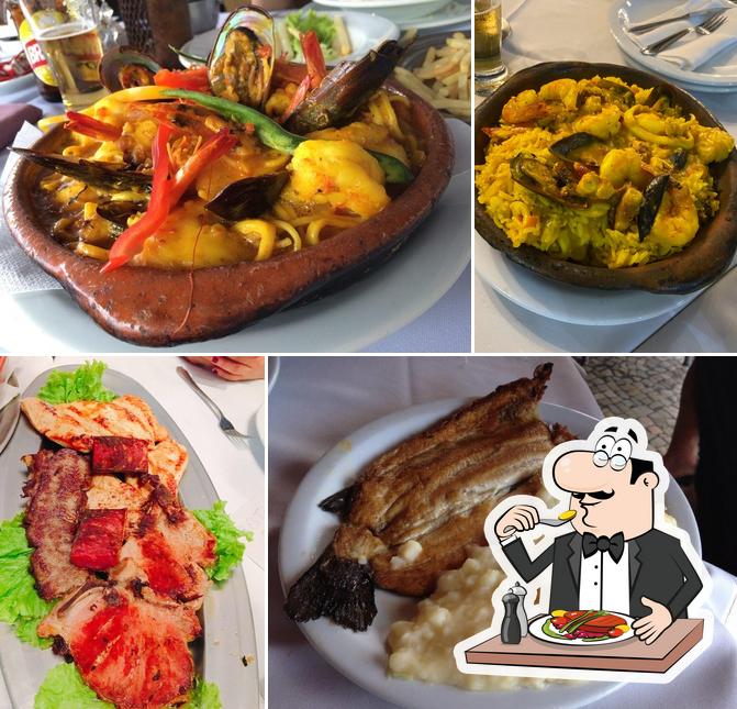 Comida em Maxim's Rio