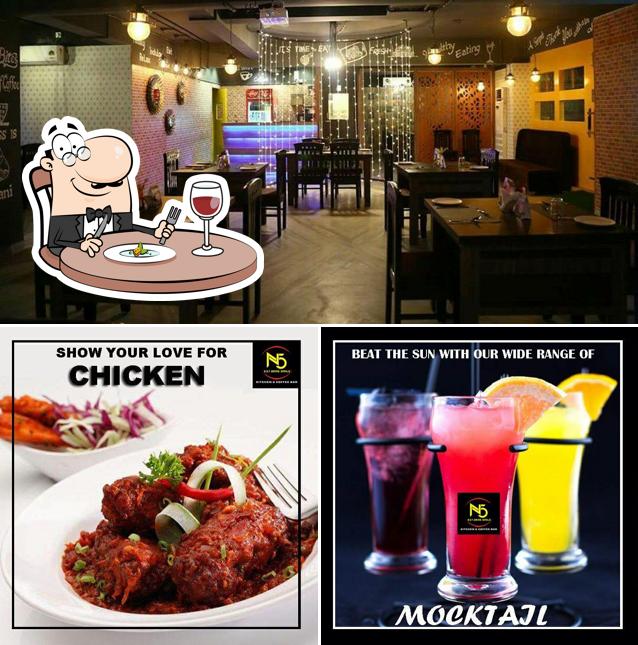 N5 Restaurant is distinguished by food and interior