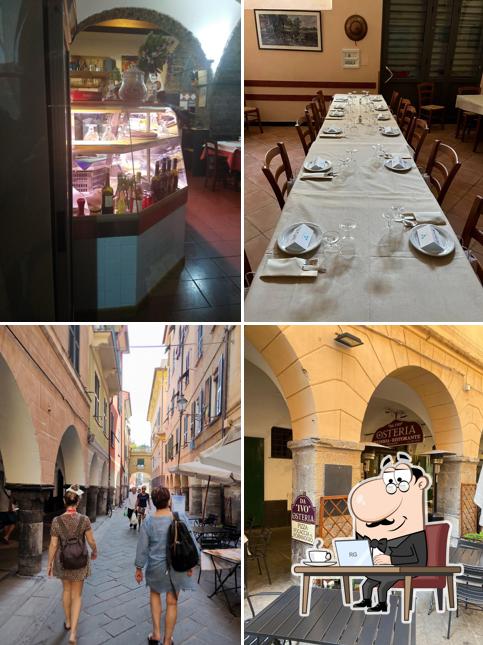 Dai un'occhiata agli interni di Osteria Pizzeria Da Ivo