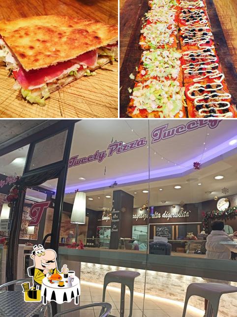 La foto della cibo e interni di TWEETY PIZZA MONTECOSARO