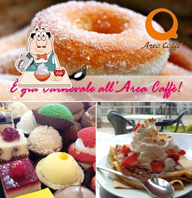 Area Caffè offre un'ampia gamma di dolci
