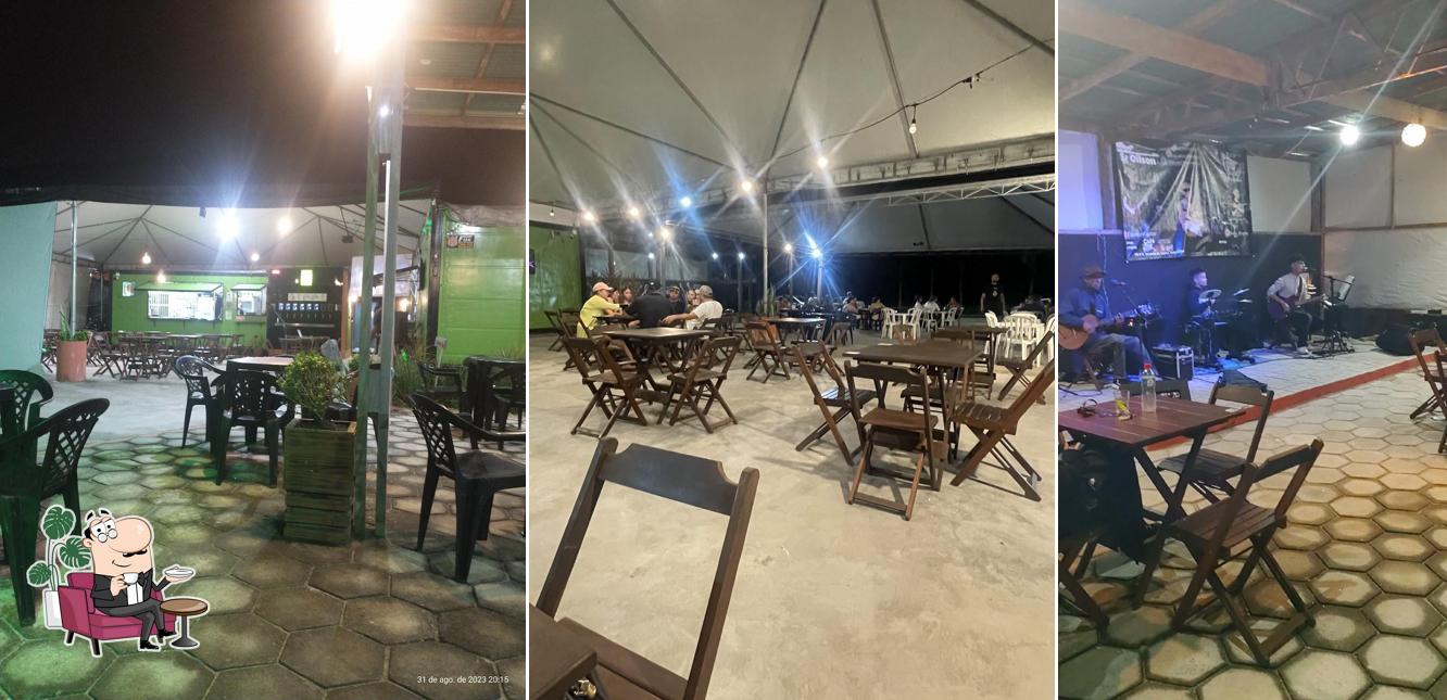 O interior do Gaia Chopp