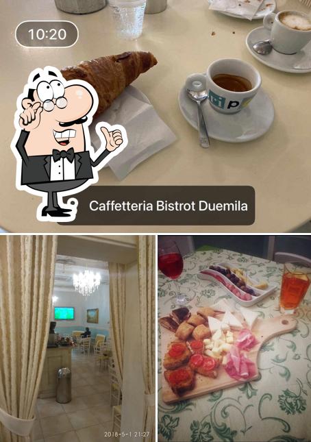 La foto della interni e bevanda di Duemila