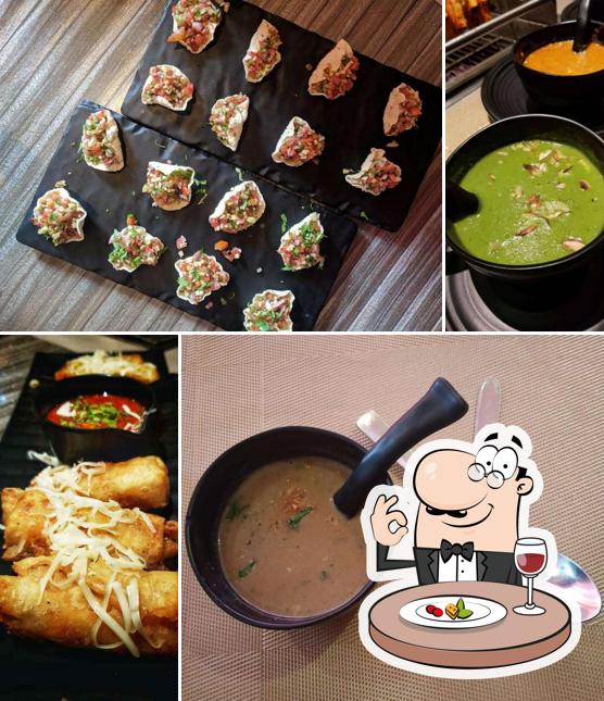 Food at Hashtag BBQ & Multi Cuisine restaurant