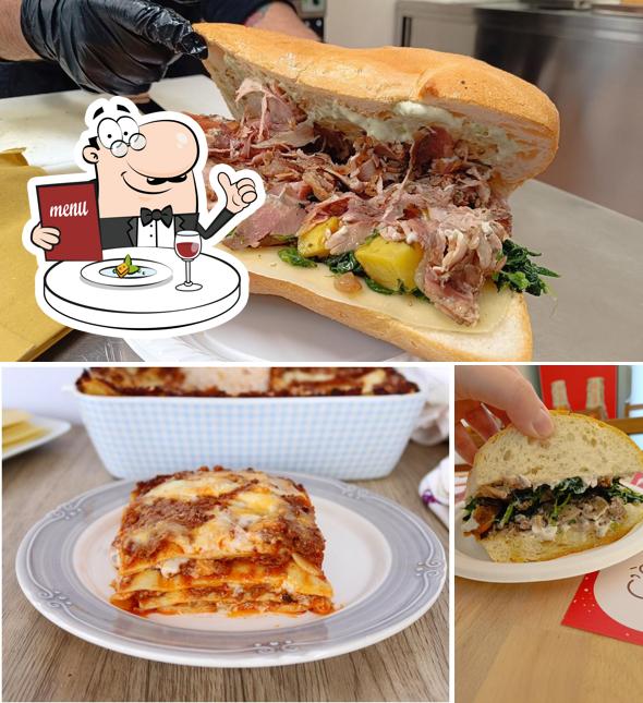 Panino con maiale stirato al Il Buchetto stuzzicherie
