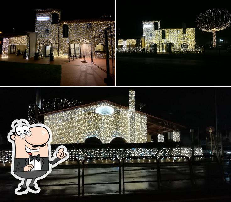 Gli esterni di Locanda Le Tre Ville