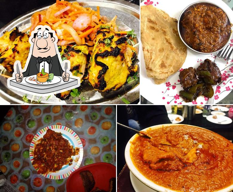 Food at Maharaj Bag Lawn
