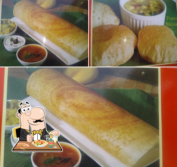 Food at Meenakshi hotel