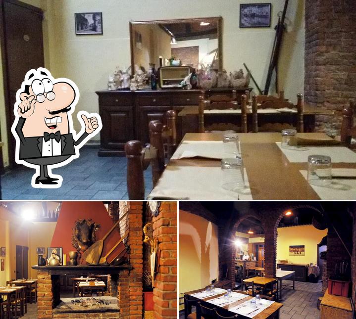 Gli interni di Osteria La Cortazza Cooperativa Circolo Contadini Soc.Coop. Srl
