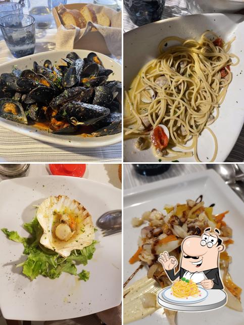 Spaghetti alla carbonara al Osteria Ultima Spiaggia