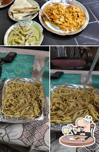 Food at Pokhra MALAI CHAP