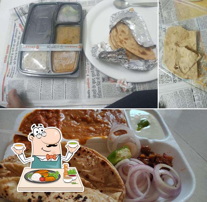 Food at indian spice veg restro