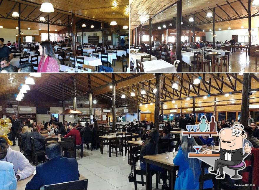 O interior do Restaurante Nono Tchillo