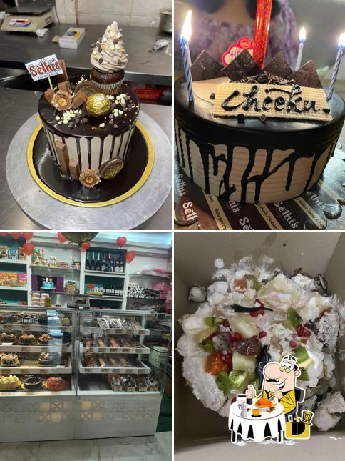 Food at Sethi's The Cake Shop