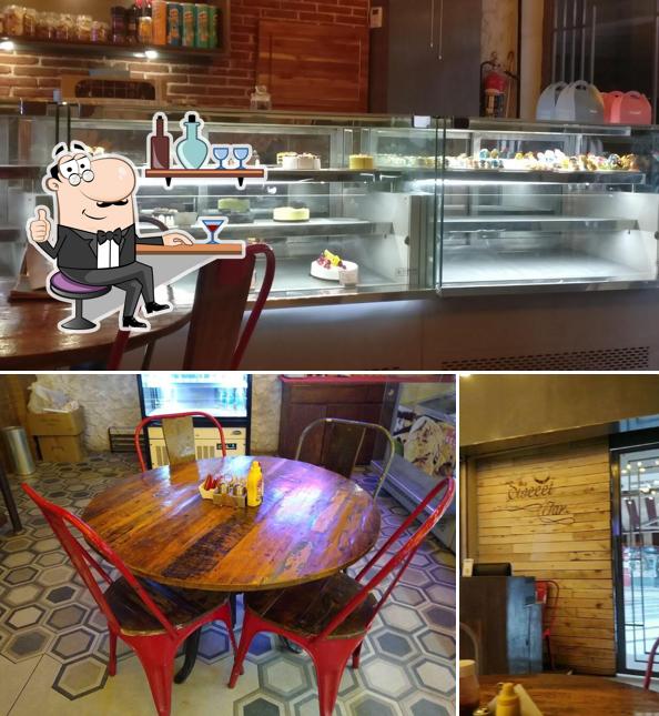 Check out how The Sweeet Jar, Bakery & Cafe looks inside