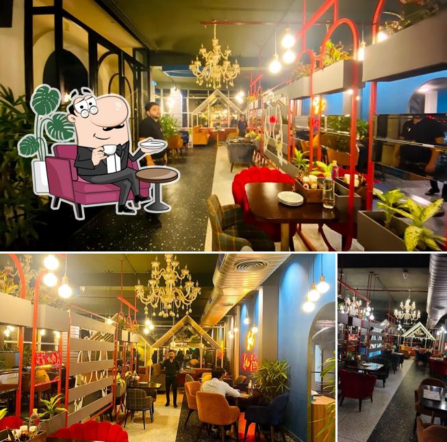 The interior of Xero Courtyard